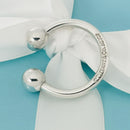 Tiffany & Co Horseshoe Key Ring Chain Keyring Keychain-3