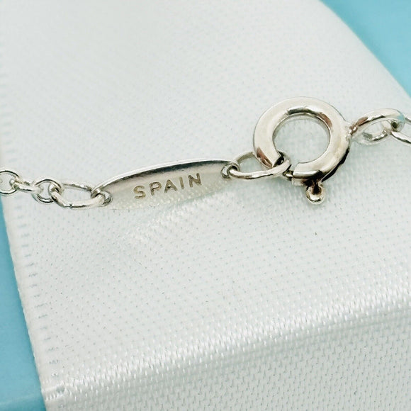 30" Tiffany & Co Chain Necklace by Elsa Peretti 1.5mm links in Sterling Silver