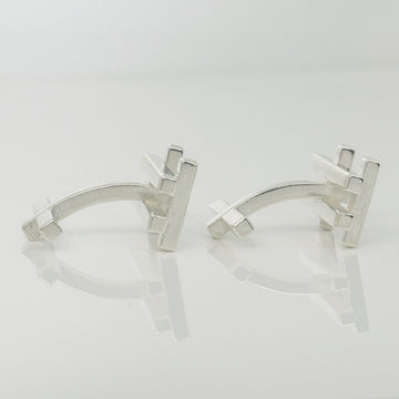 RARE Tiffany & Co Axis Cufflinks by Frank Gehry in Sterling Silver - 0