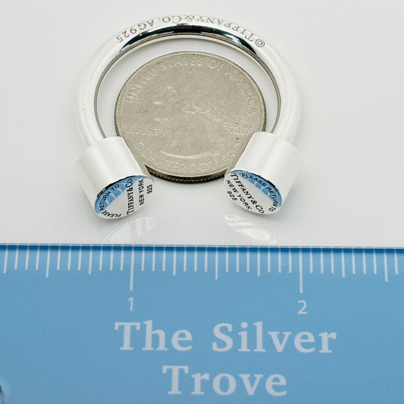 RARE Please Return to Tiffany & Co Horseshoe Key Ring Chain Keyring Keychain