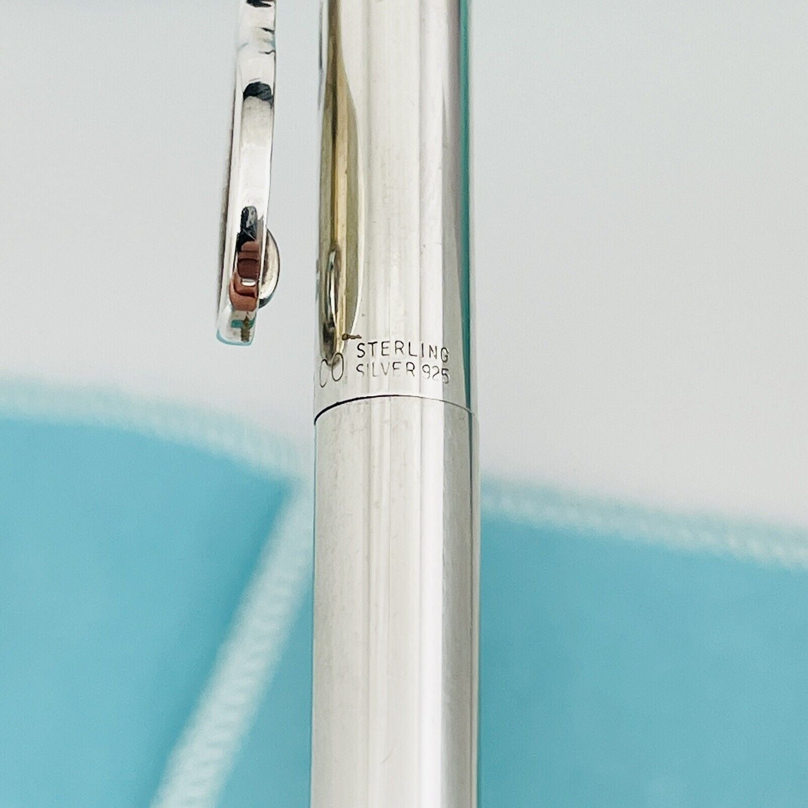 PE1025□ティファニー ツイスト式ボールペン テニスラケット 銀製 PE1025□ティファニー ツイスト式ボールペン テニスラケット 銀製