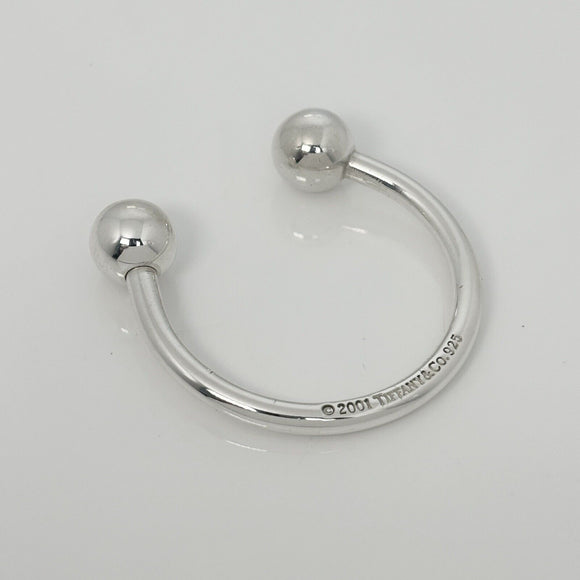 Tiffany & Co Extra Large Horseshoe Key Ring Chain Keyring Keychain