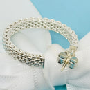 1 Tiffany & Co Somerset Mesh Hoop Huggie Earring Large 1.0" Single Replacement-6