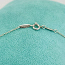 17" Tiffany & Co Elsa Peretti Chain Necklace in Sterling Silver-3