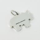 Tiffany & Co Rhinoceros Rhino Animal Charm or Pendant in 925 Sterling Silver-4