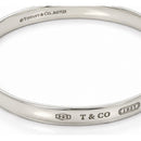 Tiffany & Co. 1837 Round Bangle Bracelet 7.5" in 925 Sterling Silver-5