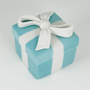 2" Small Tiffany Blue Trinket Gift Box Ceramic Bone China Porcelain Jewelry Box-3