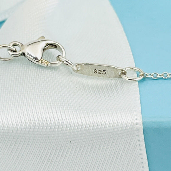 17" Tiffany & Co Chain Necklace with Lobster Clasp in Sterling Silver AUTHENTIC