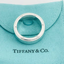 Size 10 Tiffany Metropolis Ring Mens Unisex in Sterling Silver-2