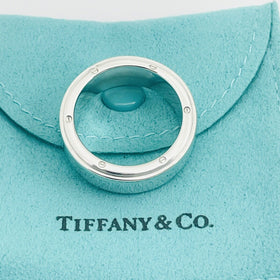 Size 10 Tiffany Metropolis Ring Mens Unisex in Sterling Silver - 0