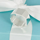 Size 6.5 Tiffany Frank Gehry Wide Torque Ring Mens Unisex in Sterling Silver-2