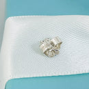 Tiffany & Co Single Replacement Heart Cutout Stud Earring Italy-5