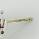 Tiffany Small 6mm Pearl Olive Leaf Earring by Paloma Picasso Stud in Silver-5