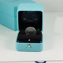 LARGE Tiffany & Co Blue Leather Empty Ring Box and Blue Gift Box - 2