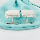 Tiffany Metropolis Cuff Links in Sterling Silver Engravable-4