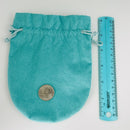 Extra Large Jumbo Tiffany & Co Blue Pouch Suede Drawstring-2