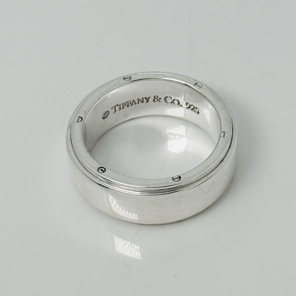 Size 11 Tiffany & Co Metropolis Ring Mens Band Unisex in Sterling Silver