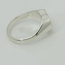 Size 6.5 Return to Tiffany Heart Signet Ring in Sterling Silver-5