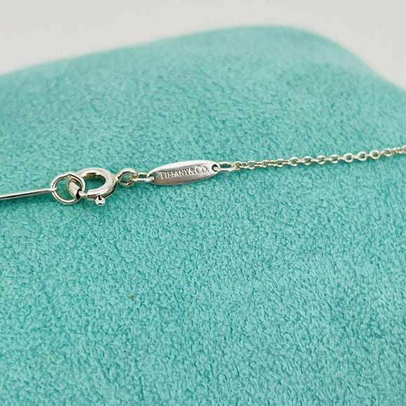 17" Tiffany & Co Elsa Peretti Chain Necklace in Sterling Silver