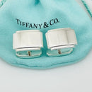 Tiffany Metropolis Cuff Links in Sterling Silver Engravable-3