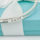 Tiffany & Co. 1837 Bangle Bracelet in Sterling Silver 7" Small-5