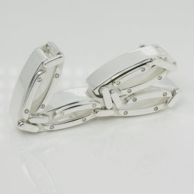 Mens Tiffany & Co Metropolis Screws Bracelet in Sterling Silver Unisex