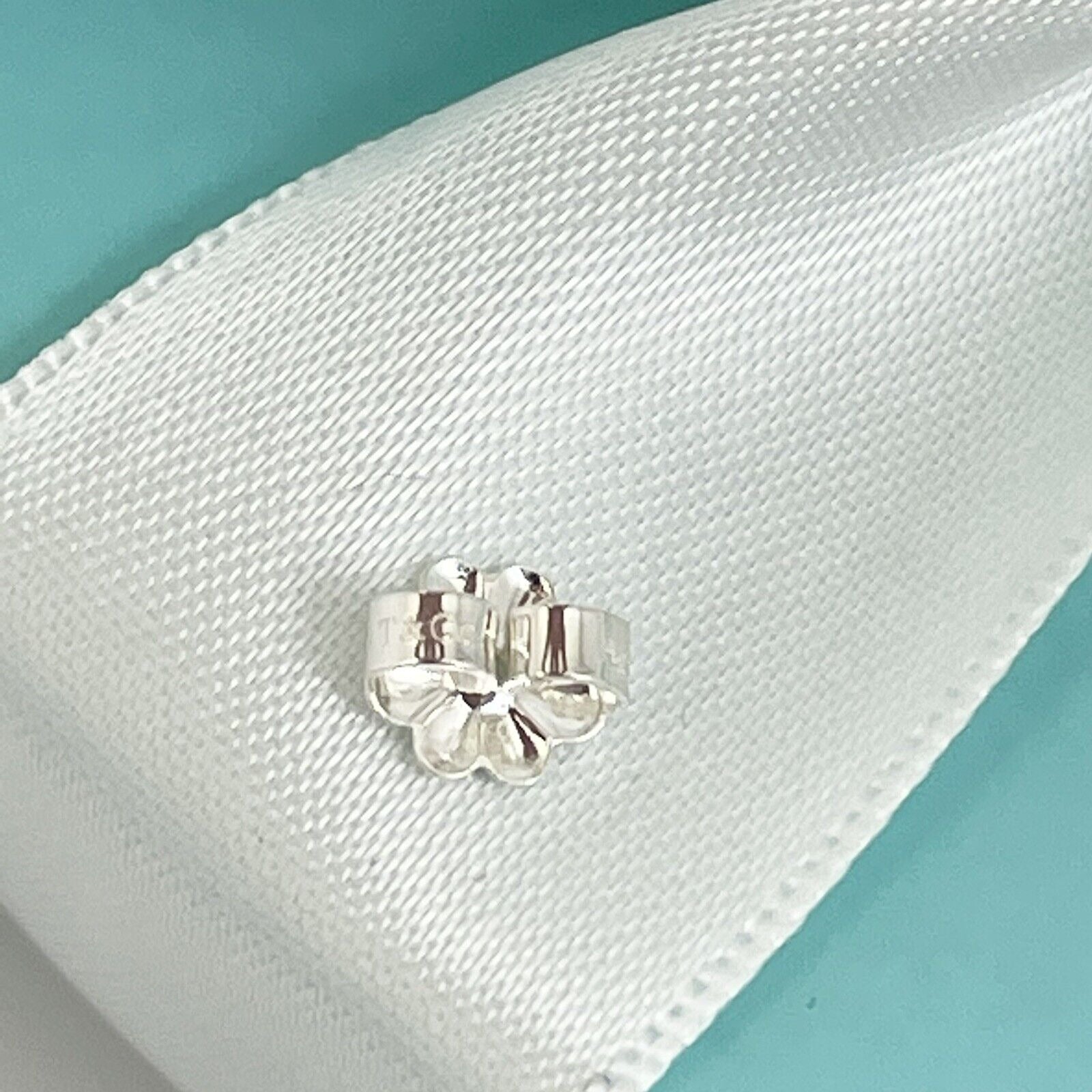 Tiffany & Co SINGLE Key Stud Earring Replacement Lost Mens Unisex Silver