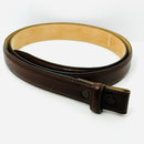 Tiffany Brown Leather Calfskin Mens Belt Size 36-1