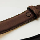 Tiffany Brown Leather Calfskin Mens Belt Size 36-4