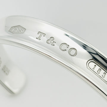 Extra Large 7.5" Tiffany & Co 1837 Wide Cuff Mens Bracelet in Sterling Silver