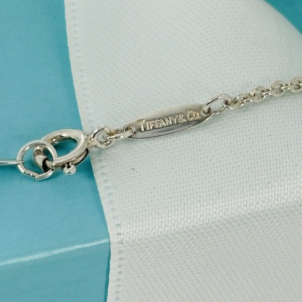 18" Tiffany Letter N Alphabet Initial Pendant 1.5m Chain Necklace Elsa Peretti - 5
