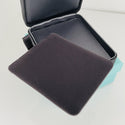 Tiffany Large Necklace Storage Gift Presentation Black Suede Box and Blue Box - 5