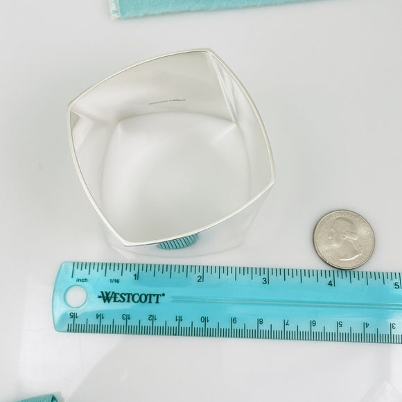 Tiffany & Co Torque Bangle Bracelet by Frank Gehry Extra Wide PERFECT Condition