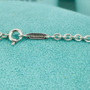 16" Tiffany & Co 3mm Large Link Rolo Chain Necklace-5