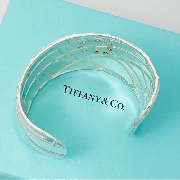 Tiffany & Co Spider Insect Web Cuff in 18k Gold and Silver
