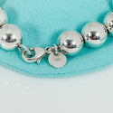 7.25" inch Tiffany & Co HardWear Ball Bracelet in Silver with Blue Pouch - 4