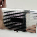 Tiffany ID Business Card Holder Machined Turned Engravable in Sterling Silver-4