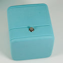 LARGE Tiffany & Co Blue Leather Empty Ring Box and Blue Gift Box - 7