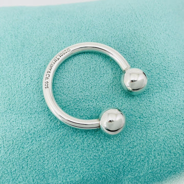 Tiffany & Co Horseshoe Key Ring Chain in Sterling Silver
