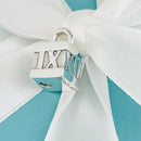 Tiffany & Co Atlas Padlock Charm Pendant Cube Box Square Roman Numerals-3
