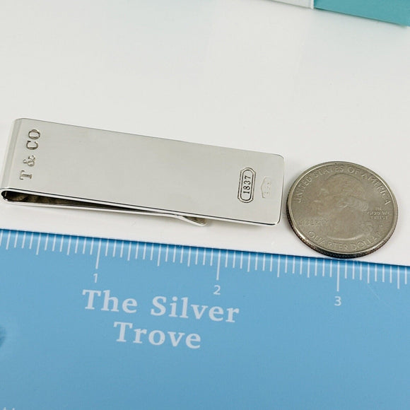 Tiffany & Co 1837 Money Clip in Sterling Silver
