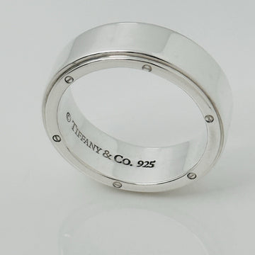 Size 12.5 Tiffany Metropolis Ring in Sterling Silver Mens Unisex - 0