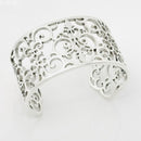 Tiffany &Co Enchant Cuff Bracelet in Sterling Silver Filigree - Pristine-1