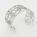 Tiffany &Co Enchant Cuff Bracelet in Sterling Silver Filigree - Pristine-2
