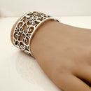 Tiffany &Co Enchant Cuff Bracelet in Sterling Silver Filigree - Pristine-7