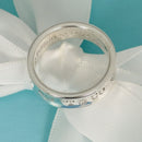 Size 8.5 Tiffany & Co 1837 Ring in Sterling Silver-5