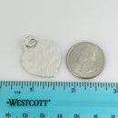 Tiffany & Co I LOVE YOU Notes Heart Script Charm or Pendant in 925 Silver-6