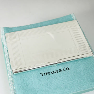 Tiffany & Co Business Card Holder Machined Turned Engravable in Sterling Silver