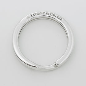 Tiffany & Co Key Ring in Sterling Silver Keyring Keychain