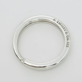 Tiffany & Co Key Ring in Sterling Silver Keyring Keychain - 0